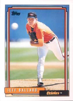 #104 Jeff Ballard - Baltimore Orioles - 1992 Topps Baseball
