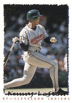 #104 Kenny Lofton - Cleveland Indians - 1995 Topps Baseball