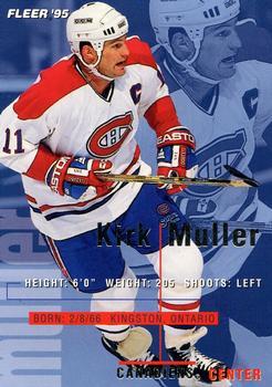 #104 Kirk Muller - Montreal Canadiens - 1994-95 Fleer Hockey