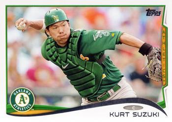#104 Kurt Suzuki - Oakland Athletics - 2014 Topps Baseball