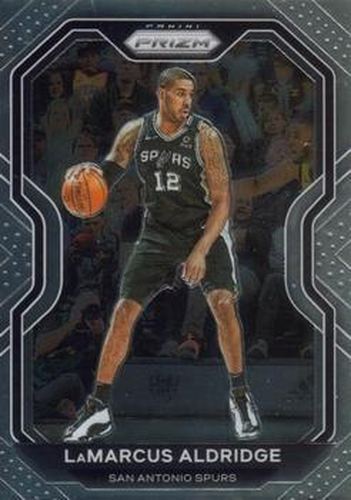 #104 LaMarcus Aldridge - San Antonio Spurs - 2020-21 Panini Prizm Basketball