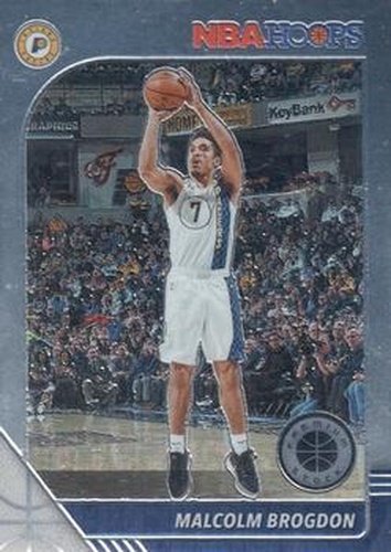 #104 Malcolm Brogdon - Indiana Pacers - 2019-20 Hoops Premium Stock Basketball