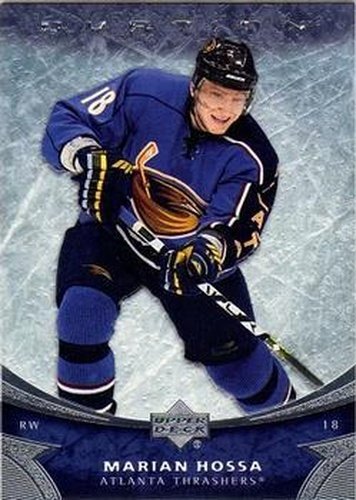 #104 Marian Hossa - Atlanta Thrashers - 2006-07 Upper Deck Ovation Hockey