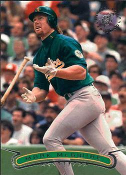 #104 Mark McGwire - Oakland Athletics - 1996 Stadium Club Baseball