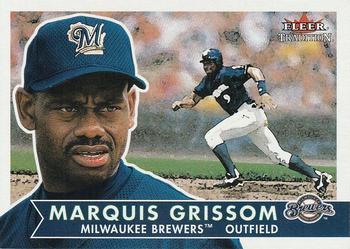 #104 Marquis Grissom - Milwaukee Brewers - 2001 Fleer Tradition Baseball