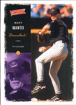 #104 Matt Mantei - Arizona Diamondbacks - 2000 Upper Deck Victory Baseball