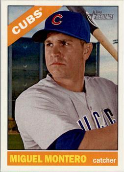 #104 Miguel Montero - Chicago Cubs - 2015 Topps Heritage Baseball