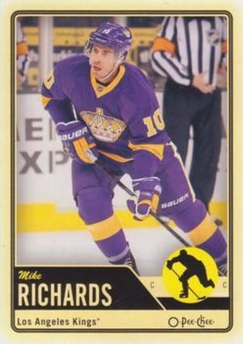 #104 Mike Richards - Los Angeles Kings - 2012-13 O-Pee-Chee Hockey