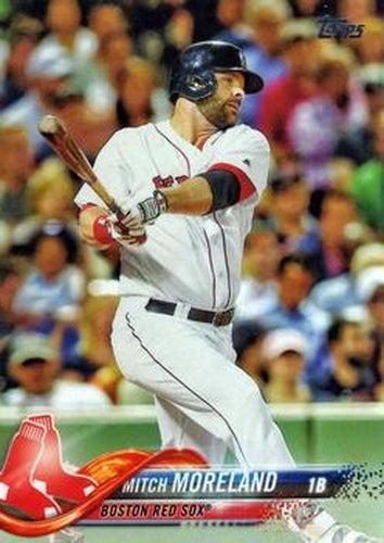 #104 Mitch Moreland - Boston Red Sox - 2018 Topps Baseball