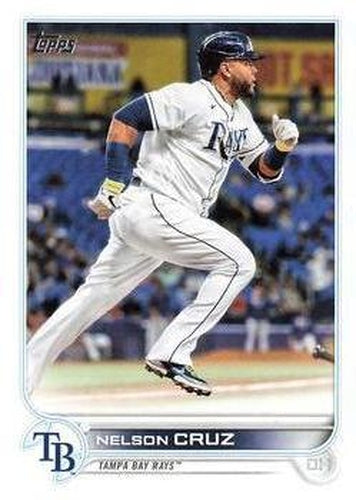 #104 Nelson Cruz - Tampa Bay Rays - 2022 Topps Baseball