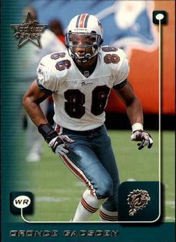 #104 Oronde Gadsden - Miami Dolphins - 1999 Leaf Rookies & Stars Football