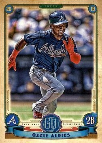 #104 Ozzie Albies - Atlanta Braves - 2019 Topps Gypsy Queen Baseball