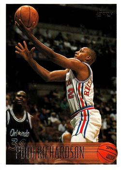 #104 Pooh Richardson - Los Angeles Clippers - 1996-97 Topps Basketball