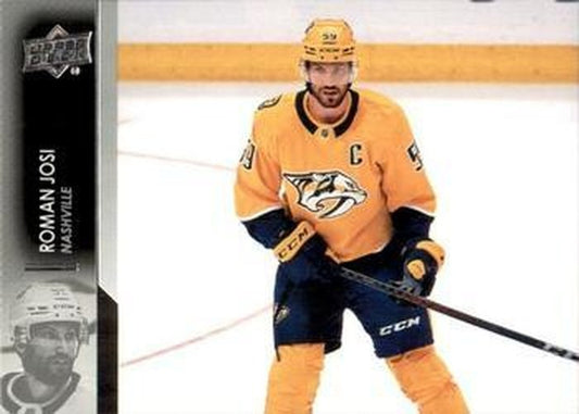 #104 Roman Josi - Nashville Predators - 2021-22 Upper Deck Hockey