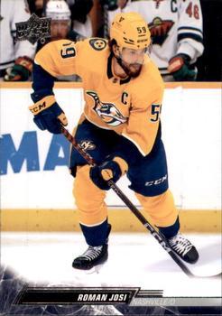 #104 Roman Josi - Nashville Predators - 2022-23 Upper Deck Hockey