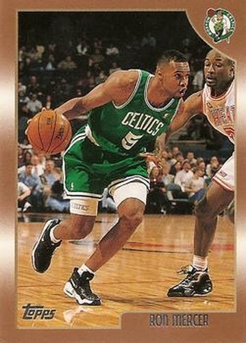 #104 Ron Mercer - Boston Celtics - 1998-99 Topps Basketball
