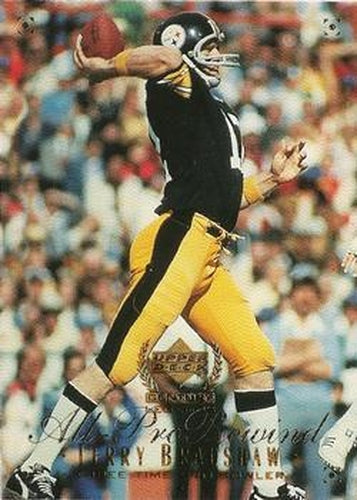 #104 Terry Bradshaw - Pittsburgh Steelers - 1999 Upper Deck Century Legends Football