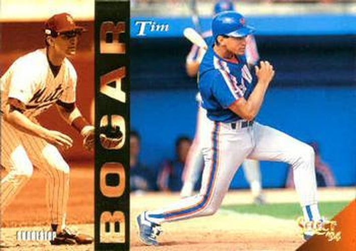 #104 Tim Bogar - New York Mets - 1994 Select Baseball