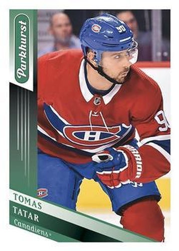 #104 Tomas Tatar - Montreal Canadiens - 2019-20 Parkhurst Hockey