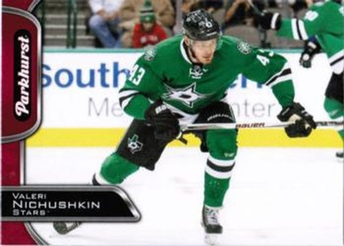 #104 Valeri Nichushkin - Dallas Stars - 2016-17 Parkhurst - Red Hockey