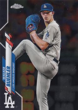 #104 Walker Buehler - Los Angeles Dodgers - 2020 Topps Chrome Baseball