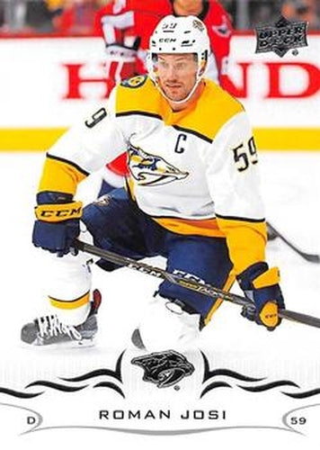 #104 Roman Josi - Nashville Predators - 2018-19 Upper Deck Hockey