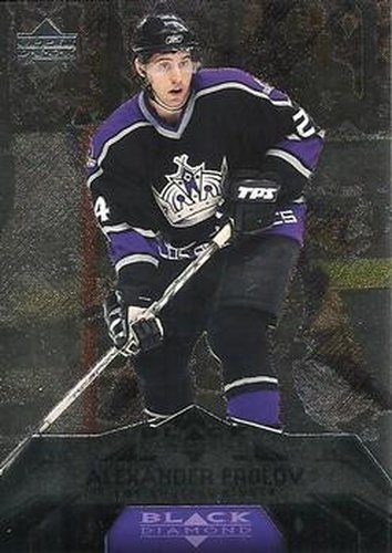 #104 Alexander Frolov - Los Angeles Kings - 2007-08 Upper Deck Black Diamond Hockey