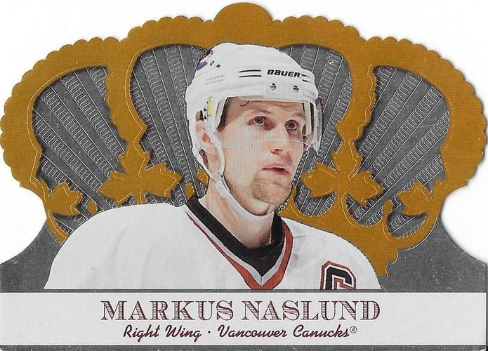 #104 Markus Naslund - Vancouver Canucks - 2000-01 Pacific Crown Royale Hockey