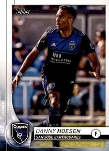 #104 Danny Hoesen - San Jose Earthquakes - 2020 Topps MLS Soccer
