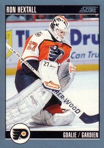 #104 Ron Hextall - Philadelphia Flyers - 1992-93 Score Canadian Hockey