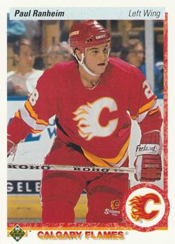 #104 Paul Ranheim - Calgary Flames - 1990-91 Upper Deck Hockey