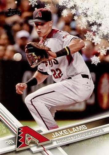 #HMW104 Jake Lamb - Arizona Diamondbacks - 2017 Topps Holiday Baseball