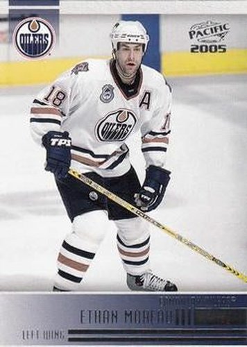 #104 Ethan Moreau - Edmonton Oilers - 2004-05 Pacific Hockey