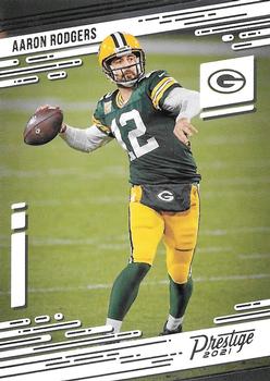#104 Aaron Rodgers - Green Bay Packers - 2021 Panini Prestige Football