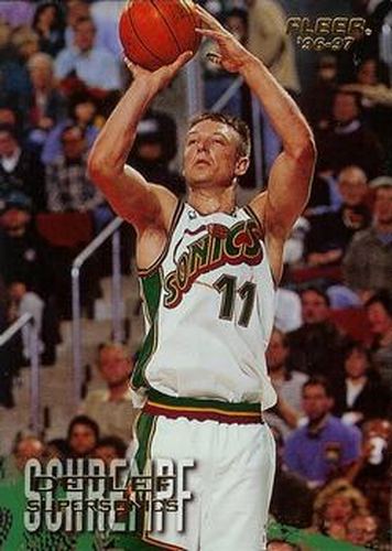 #104 Detlef Schrempf - Seattle SuperSonics - 1996-97 Fleer Basketball