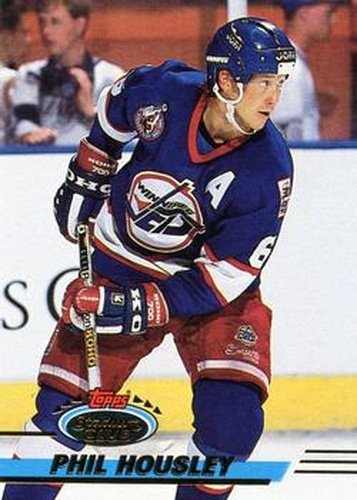 #104 Phil Housley - Winnipeg Jets - 1993-94 Stadium Club Hockey