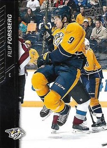 #105 Filip Forsberg - Nashville Predators - 2015-16 Upper Deck Hockey