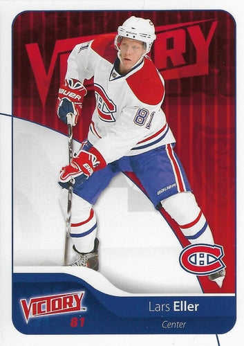 #105 Lars Eller - Montreal Canadiens - 2011-12 Upper Deck Victory Hockey