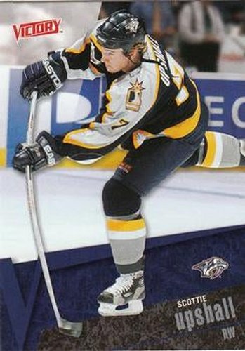 #105 Scottie Upshall - Nashville Predators - 2003-04 Upper Deck Victory Hockey