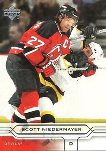 #105 Scott Niedermayer - New Jersey Devils - 2004-05 Upper Deck Hockey