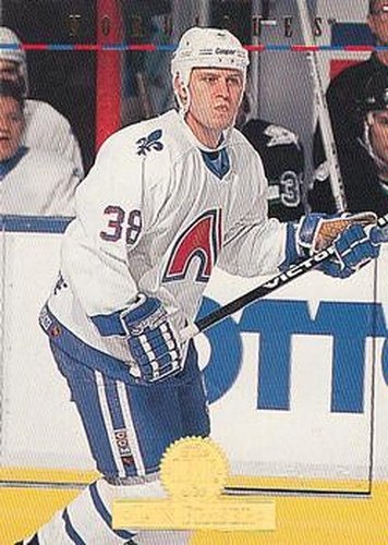 #105 Iain Fraser - Quebec Nordiques - 1994-95 Leaf Hockey