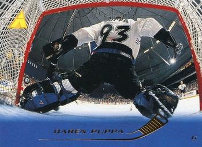 #105 Daren Puppa - Tampa Bay Lightning - 1995-96 Pinnacle Hockey