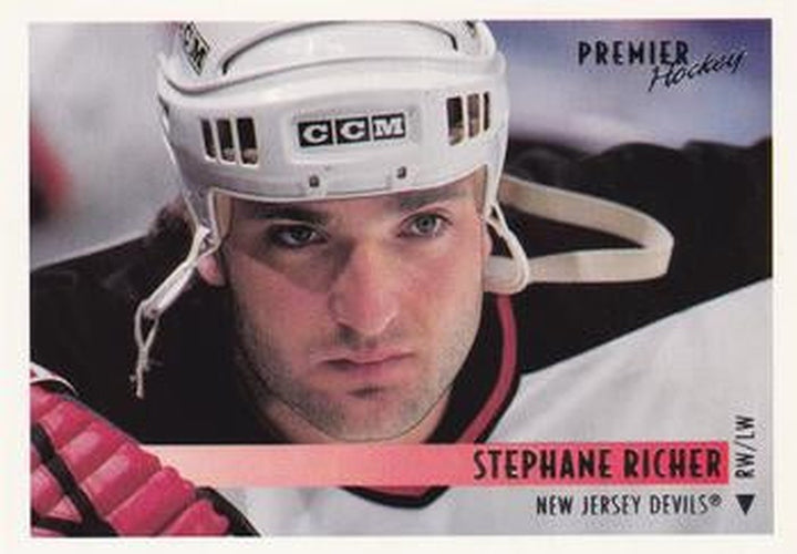 #105 Stephane Richer - New Jersey Devils - 1994-95 O-Pee-Chee Premier Hockey