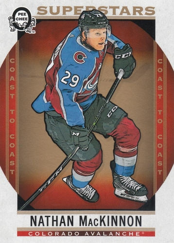 #105 Nathan MacKinnon - Colorado Avalanche - 2018-19 O-Pee-Chee Coast to Coast Hockey