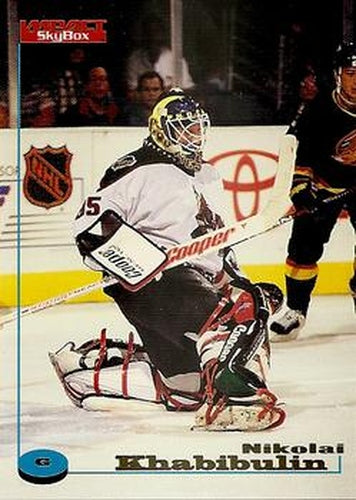 #105 Nikolai Khabibulin - Phoenix Coyotes - 1996-97 SkyBox Impact Hockey