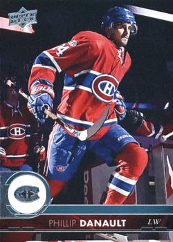 #105 Phillip Danault - Montreal Canadiens - 2017-18 Upper Deck Hockey