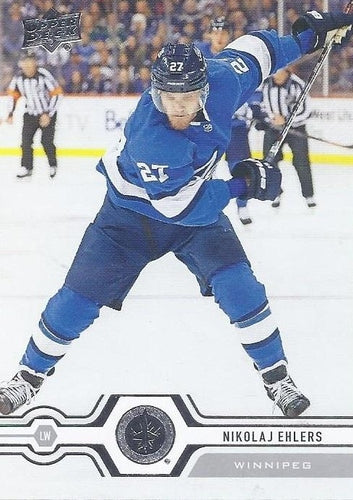 #105 Nikolaj Ehlers - Winnipeg Jets - 2019-20 Upper Deck Hockey