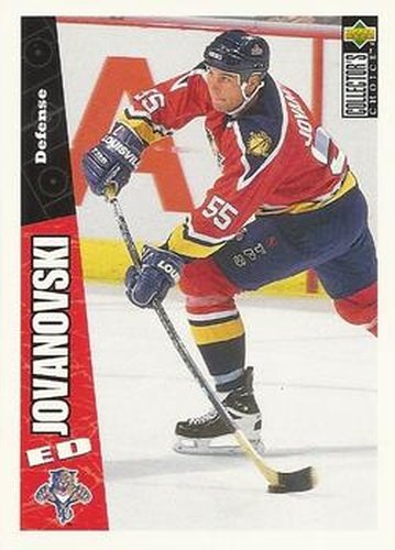 #105 Ed Jovanovski - Florida Panthers - 1996-97 Collector's Choice Hockey