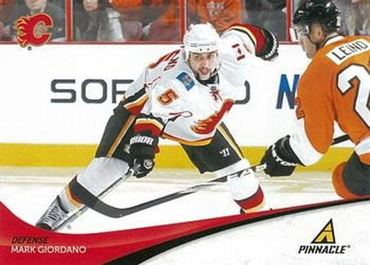 #105 Mark Giordano - Calgary Flames - 2011-12 Panini Pinnacle Hockey