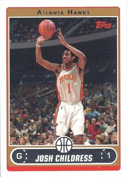#105 Josh Childress - Atlanta Hawks - 2006-07 Topps Basketball